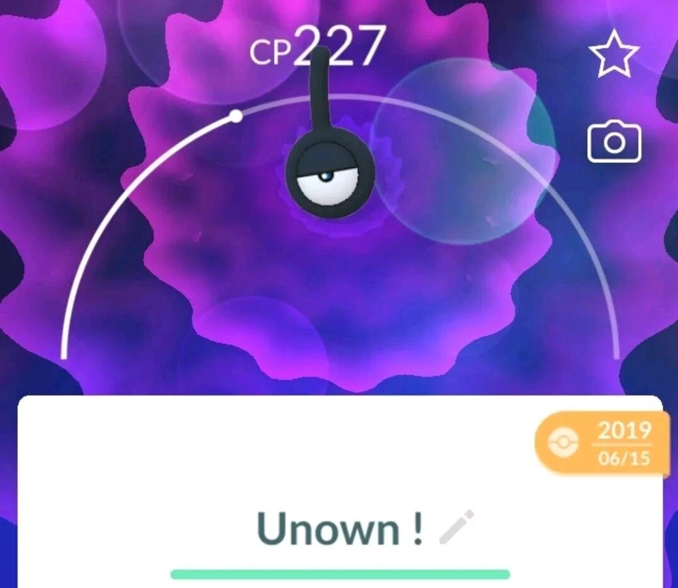 Pokèmon Go! Unown !!! Exclamation Mark/Pokemon Go Fest 2023