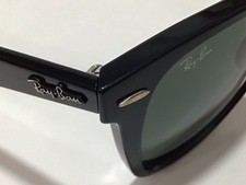 RAY-BAN Men's WAYFARER RB 2140 901 SUNGLASSES / Hand Made In Italy K 54-18 3N