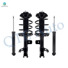 Front Quick Complete Strut-Coil Spring-Rear Shock To 2018-2023 Toyota Camry L4