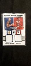2022-23 Panini Contenders - Rookie Ticket Dual Swatches Bennedict Mathurin,..E