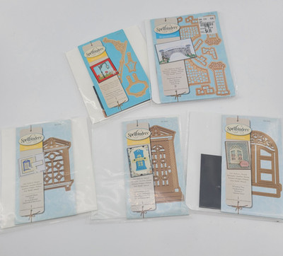 Lot of Spellbinders Dies Window Doors D-lites