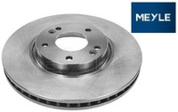 2X Bremsscheibe Meyle 37-155210030 2 Bremsscheiben Vorderachse Vorne