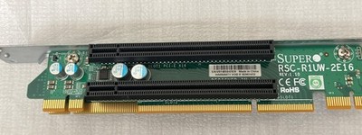 Supermicro RSC-R1UW-2E16 / RSC-R1UW-E8R 1U WIO PCI-Express Riser Cards W/Bracket