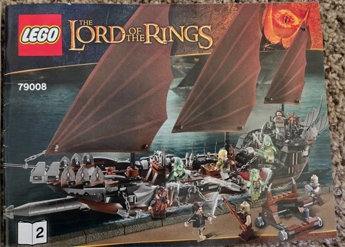 LEGO The Lord of the Rings: Pirate Ship Ambush 79008-No box-ALL pieces included