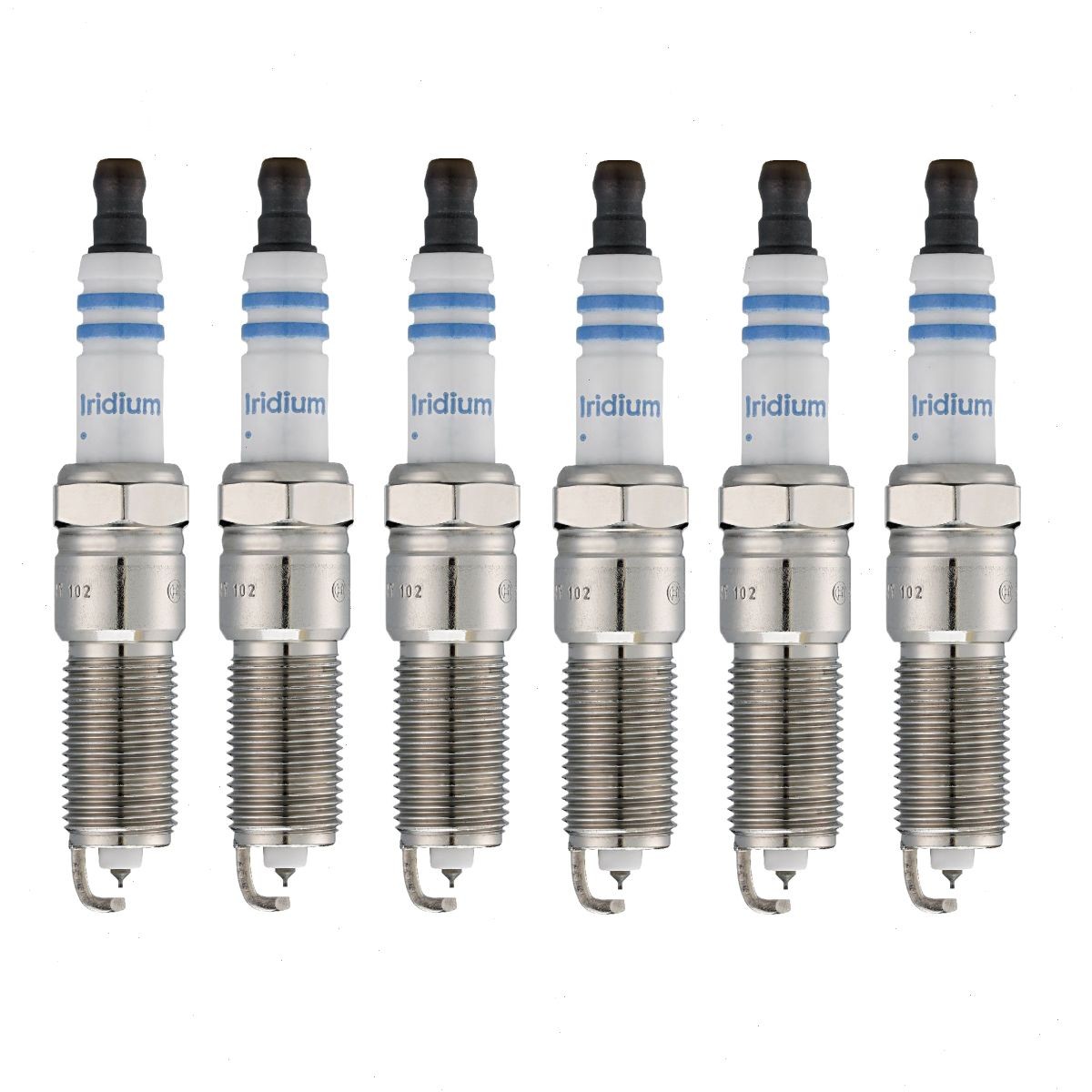 6 pc Bosch Double Iridium Spark Plugs for 2011-2022 Ford F-150 3.3L 3.5L wv