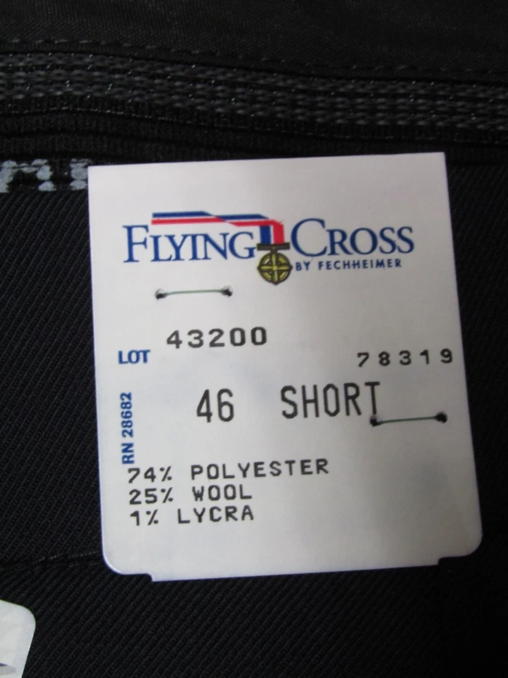 (2X) Flying Cross Police Security Uniform Pants, Size 46, Dark Navy - NEW - Image 4 of 4