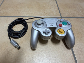 Nintendo GameCube Original Controller Pad DOL 003 Platinum Silber Gut!