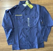 Boy Scouts Of America Cub Scout Long Sleeve Uniform Shirt NWT BSA Size M Youth