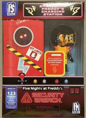 FNAF Charging Station Security Breach Construction Set - Shattered Freddy