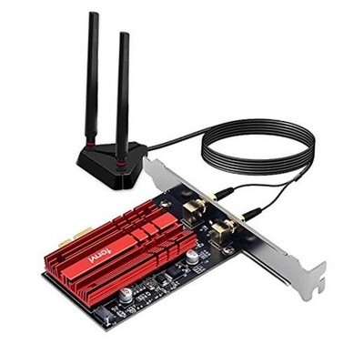Fenvi AXE3000Pro WiFi 6E AX210 PCI-E WiFi Card Tri-Band Wireless Gigabit BT5.2