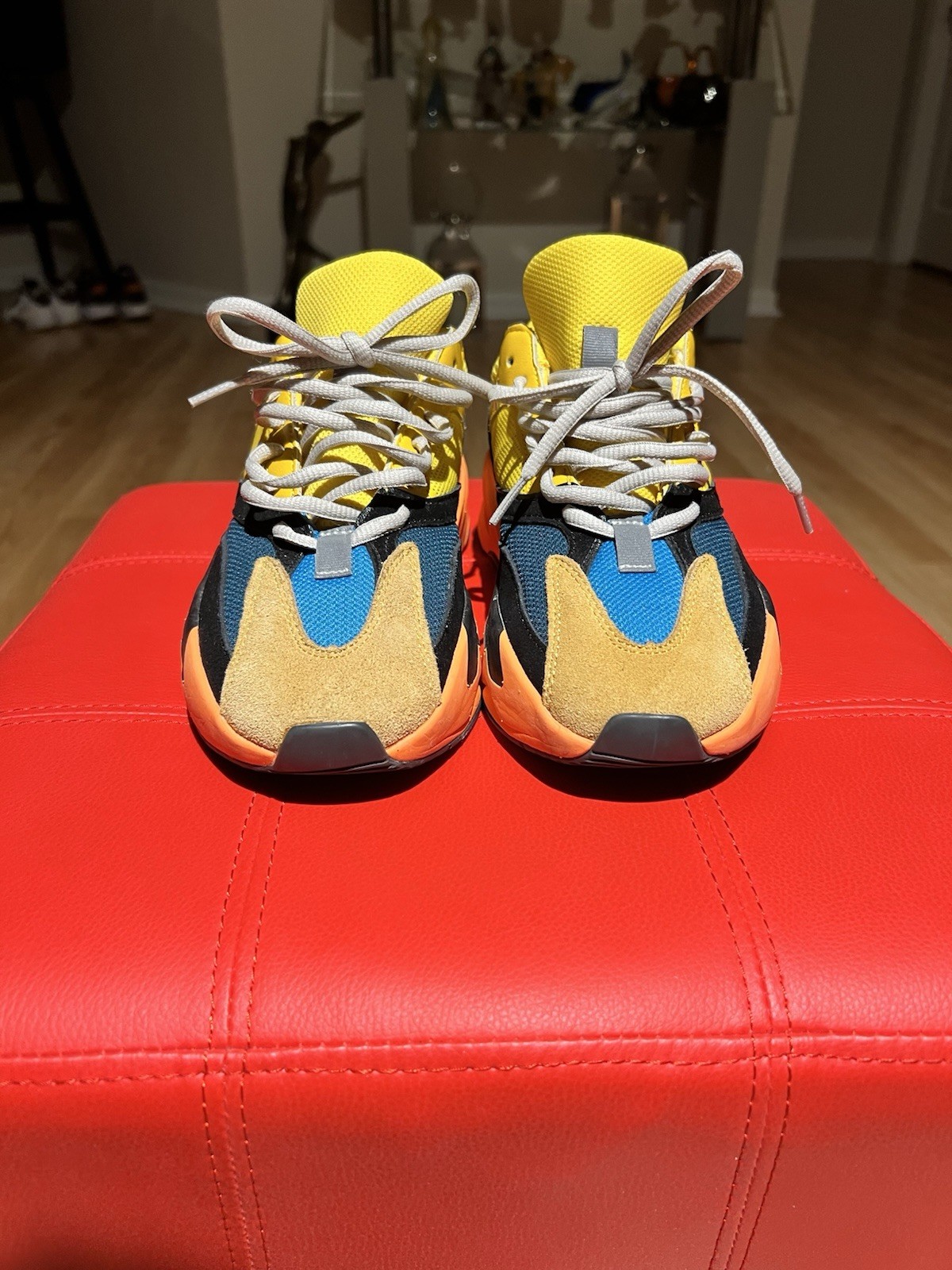 Adidas Yeezy Boost 700 "sun" Size 6 Like New Never Worn thumbnail 2