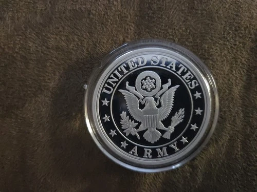 1- Ounce Silver Round U.S. Army Seal .999 Fine Silver Uncirculated