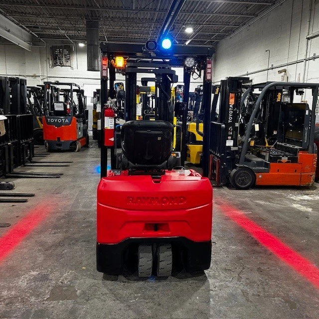 2021 Raymond 4460C35S 3500lb Used Forklift Triple Mast Sideshift 4024 Hours - Image 3 of 4