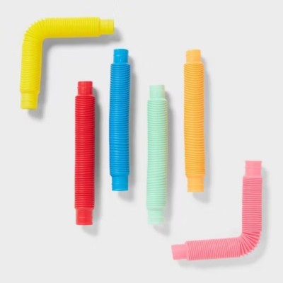6ct Stretchy Tube Party Favors - Spritz: Pop Tubes, Dollar Section
