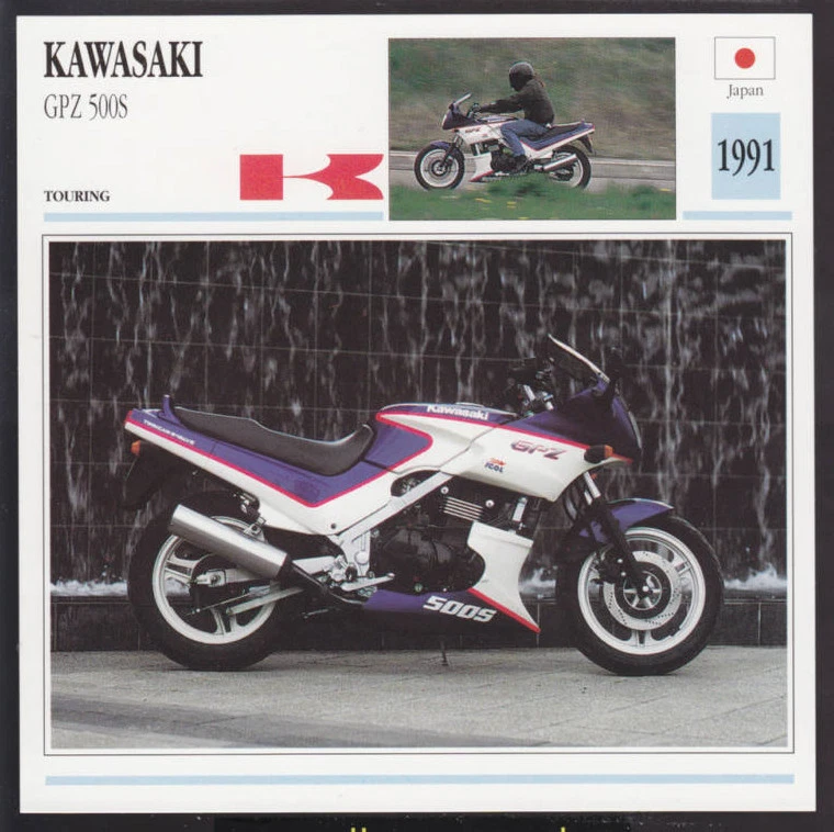 Kawasaki gpz 500 s clearance 1991
