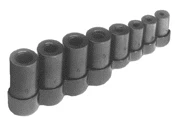 Lisle 70500 8 Piece Socket Tap Holding Set