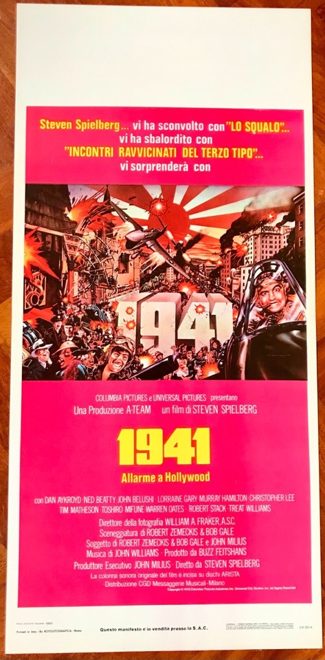 Locandina di 1941 - Allarme a Hollywood (1979)
