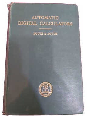 Automatischer digitaler Taschenrechner 1953 Erstausgabe Stand & Stand 