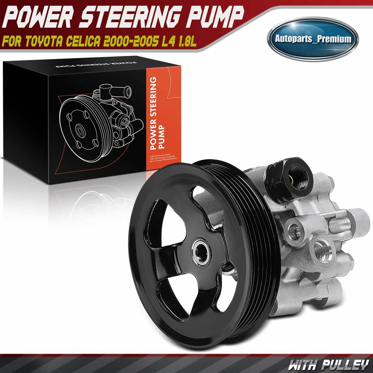 Power Steering Pump with Pulley for Toyota Celica 2000-2005