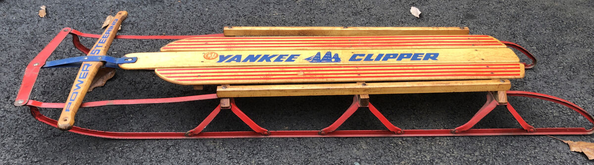 Vintage 56” Yankee Clipper Sled Model F024 From Flexible Vintage 56” Yankee Clipper Sled Model F024 From Flexible