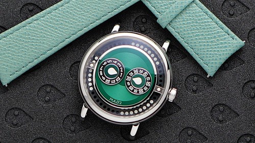 MB&F M.A.D.2 MAD2 Green Almond Raffle Eric Giroud 20th Anniversary Full Set New
