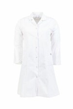Planam Damen Berufsmantel Baumwolle langarm,  Apothekermantel, Laborkittel