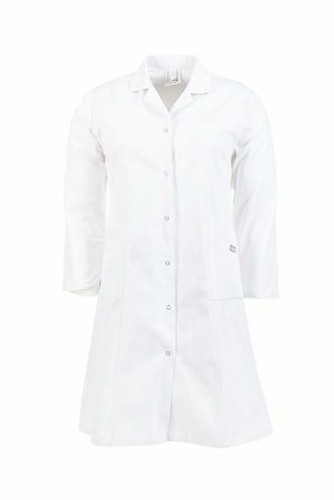 Planam Damen Berufsmantel Baumwolle langarm,  Apothekermantel, Laborkittel - Bild 1 von 8