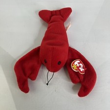 TY Beanie Baby - PINCHERS the Lobster 8.5 inch - MWMTs Stuffed Animal Toy