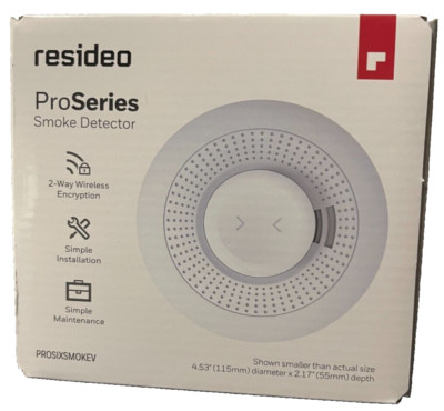 Brand New Honeywell PROSIXSMOKEV Pro Series 2-Way Wireless Smoke Detector