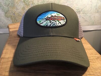 Casquette Camionneur Simms Fishing - Gris - Taille Ajustable - Pêche Mouche Homme