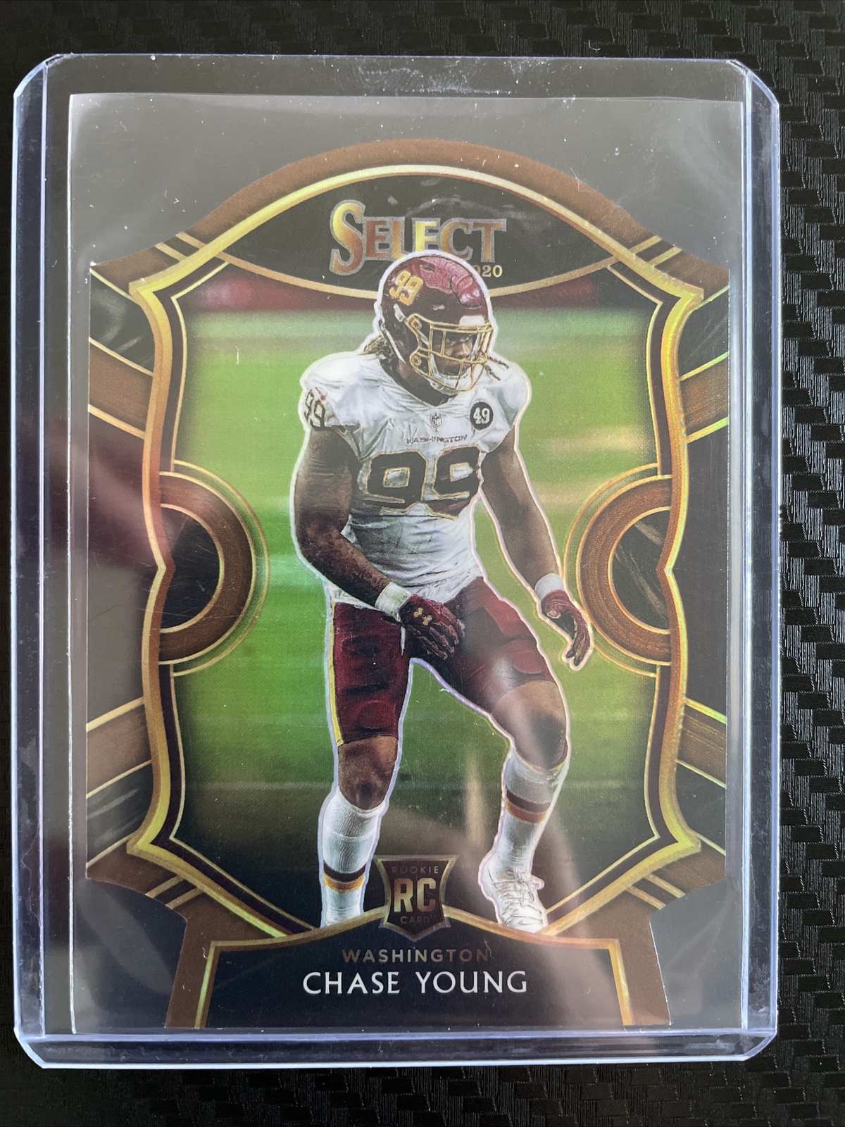 2020 NFL Select Concourse Copper Die Cut Chase Young Rookie 115/355