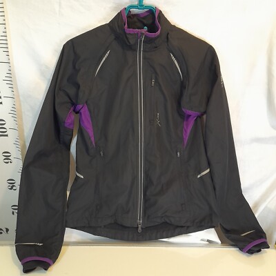 Karrimor Run X-Lite 2in Running Jacket Size Black And Purple