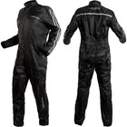 Combinaison Antipluie Doublure Nylon Etanche Motard Moto Argent Reflechissant