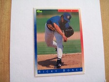 RICKY BONES  1992 CLASSIC # T11 MILWAUKEE BREWERS MLB BASEBALL
