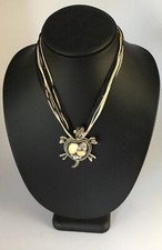 PENDENTIF TORTUE/ LIENS BI COLORE/ ANNEE 2015