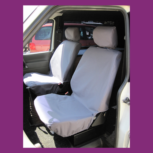 VW Volkswagen Transporter T4 Front Pair Tailored Waterproof Seat Covers