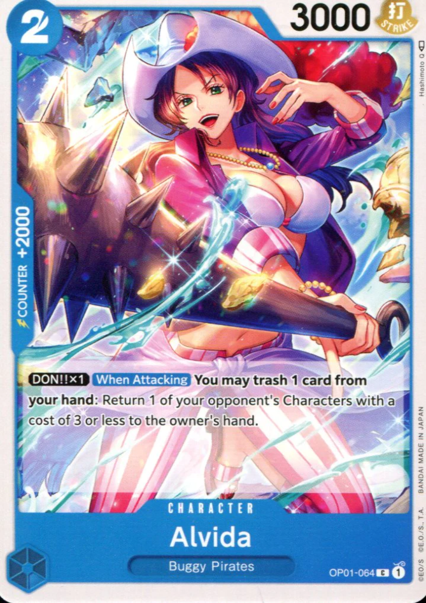 Alvida - OP01-064 - Common - English - One Piece TCG OP-01