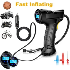 12V Electrical Air Pump Portable Wireless Tire Inflatable Pump for Car Bicycle