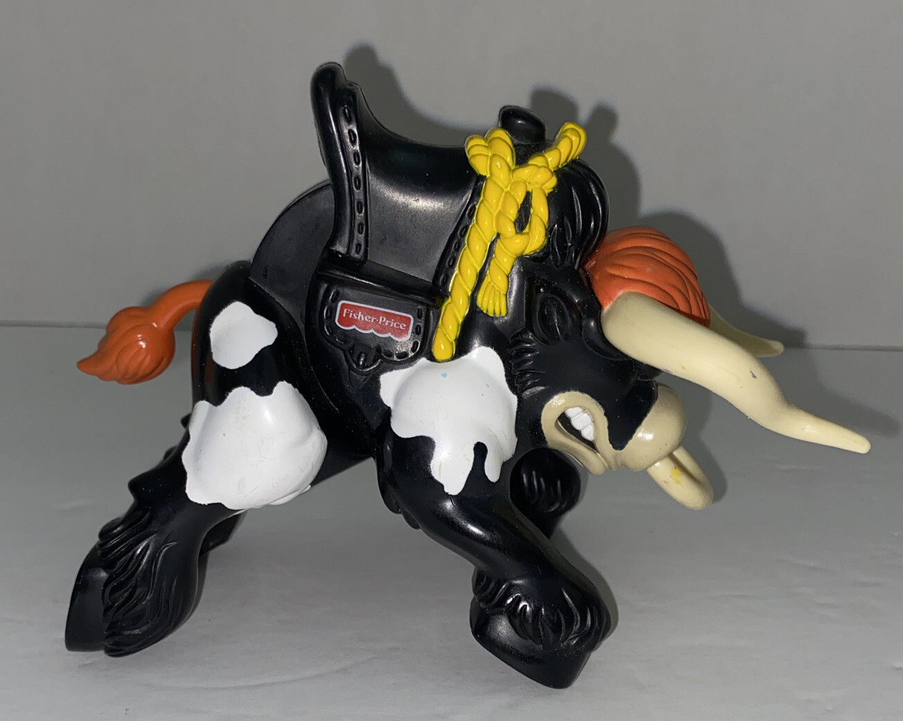 1996 Fisher Price Great Adventures Buckaroo Bull Figure Western Rodeo eBay