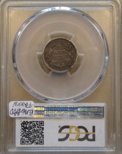1899-O Barber Dime 10c PCGS Certified VF20 - Picture 4 of 4