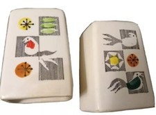 MID CENTURY MODERN SALT  PEPPER SET