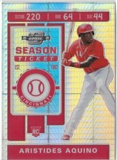 2020 Chronicles Contenders Optic ARISTIDES AQUINO RC HYPER PRIZM #5 REDS /299