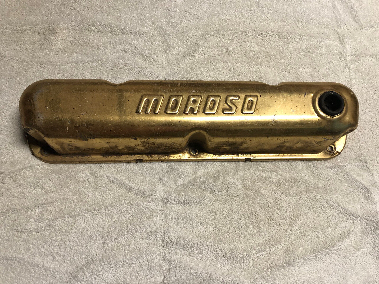 Moroso Gold Valve Cover, Small Block Mopar, 1 only eBay