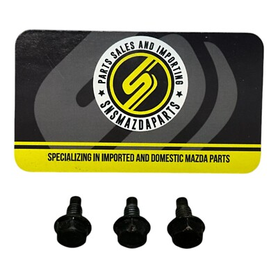 #ad #ad 90 05 Mazda Miata OEM Water Pump Pulley Cooling Mounting Hardware Set 99794 0612 $9.95