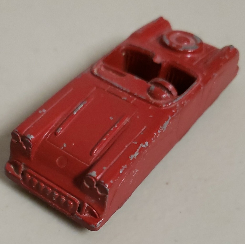 VINTAGE ORIGINAL RED MIDGE TOY 1960 DIECAST CAR 3