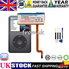 Battery for AppleiPOD Video 30G, classic 80 G, iPod Classic 6th GEN A1238 80GB