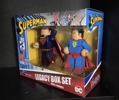 SUPERMAN LEGACY Box Set 2018 SDCC Exclusive Vinyl Figures