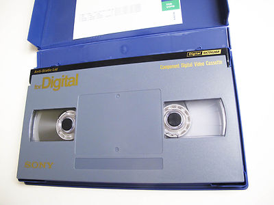 Sony BCT-D64L Digital Betacam Video Cassette 64 minute 382 m