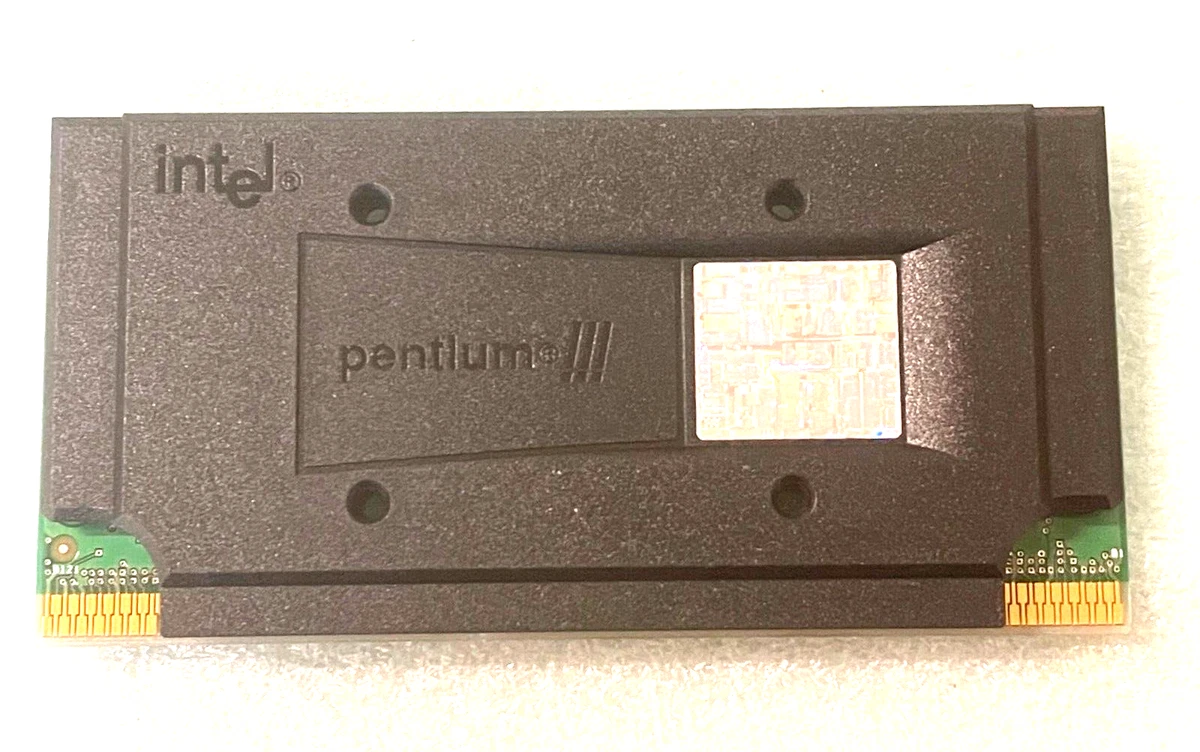 Intel Pentium III Computer Processors 500 MHz Bus Speed for sale