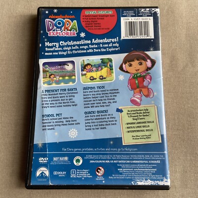 Dora the Explorer: Dora's Christmas (DVD 2004 4 Eps) Nick Jr Show